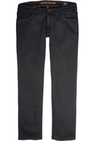 Camel Active Stretch-Jeans Übergrößen Stretchjeans Houston schwarz schwarz 40/30