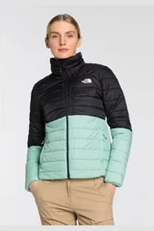 The North Face Steppjacke HEATSEEKER INSULATION Atmungsaktiv & Wasserabweisend & Windabweisend grün|schwarz L