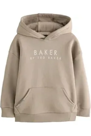 Ted Baker Kapuzenpullover Oversized-Kapuzensweatshirt (1-tlg) beige 104 (4 J.)