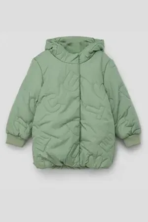 QS by s.Oliver Funktionsmantel Lange Jacke mit Steppung 104