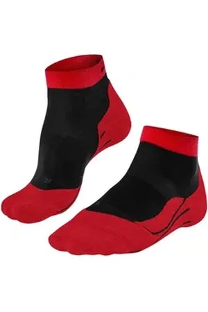 Falke Kurzsocken RU4 Endurance Short (1-Paar) leichte Laufsocke mit mittlerer Polsterung schwarz 44-45