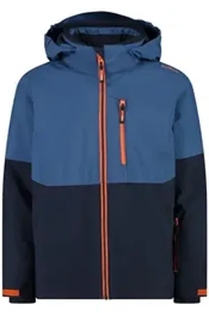 CMP Skijacke Jungen Skijacke Kid Jacket Snaps Hood 34W4964 blau 176