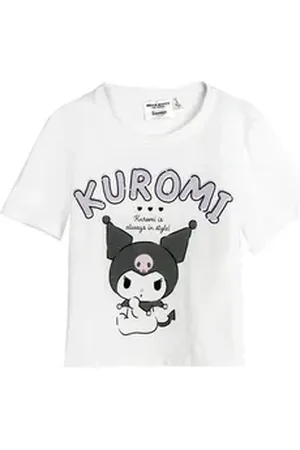 Hello Kitty T-Shirt Kuromi Mädchen Shirt Gr. 128 -140 cm weiß 158 cm