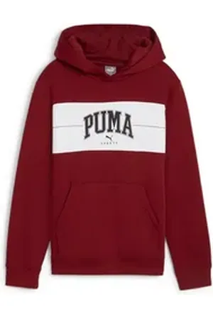PUMA Kapuzensweatshirt SQUAD HOODIE FL B rot 128