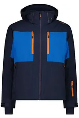 CMP Skijacke MAN JACKET ZIP HOOD BLACK BLUE 54