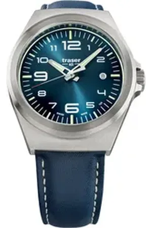 Traser Quarzuhr H3 108214 Herrenuhr P59 Essential M Blue 42mm 10ATM H3 108214 Herrenuhr P59 Essential M Blue 42mm 10ATM