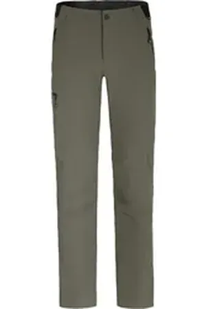 Bergson Outdoorhose RAISIO COMFORT Herren Winter Wanderhose, warm gefüttert, elastisch, Normalgrößen, gr bunt|grau|grün normal | 58