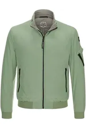Milestone Steppmantel Popjacke grün 54