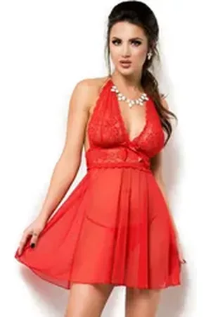 Chilirose Negligé - Babydoll CR4011 rot - (L/XL,S/M) rot