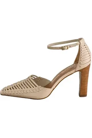 Next Spitze, hohe Signature Schuhe aus Premium-Leder High-Heel-Sandalette (1-tlg) braun 41 EU