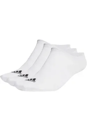 adidas Sportswear Sneakersocken Unisex Socken 3er Pack Baumwolle Thin No-Show (Packung, 3er Pack) weiß 40-42