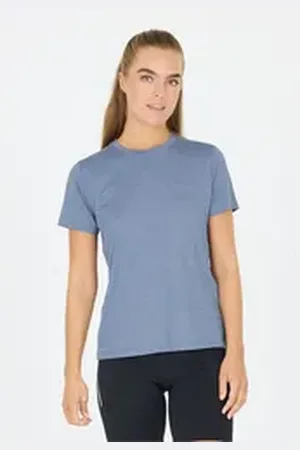 Endurance Funktionsshirt Alvaly im simplen Design mit Quick Dry-Technologie blau|grau 48