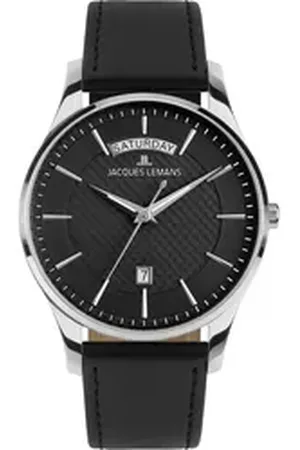 Jacques Lemans Quarzuhr Herren-Uhren Analog Quarz, Klassikuhr