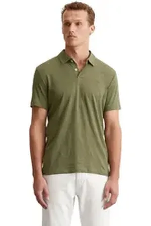 Marc O’ Polo Poloshirt in softer Slub-Jersey-Qualität grün XL