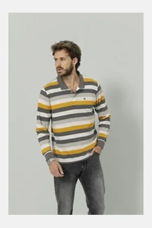 BABISTA Langarm-Poloshirt VENELIO aus nachhaltiger Baumwolle grau XXL (60)