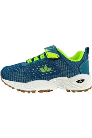 LICO Kinder Sneaker Sponge VS 366116-2402 petrol/lemon Sneaker blau 32 EU