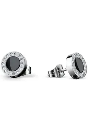 Bering Paar Ohrstecker Arctic Symphony Ohrstecker Edelstahl mit Zirkonia 707-160-05 schwarz|silberfarben