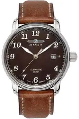 Zeppelin Automatikuhr LZ127 Graf braun