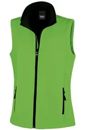 Result Funktionsweste Damen Printable Soft Shell Bodywarmer L