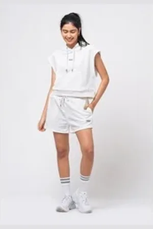 Tom Barron Freizeitanzug WOMEN REGULAR FIT SWEATSHIRT AND SHORTS SETS beige L