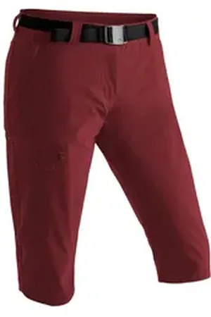 Maier Sports Outdoorhose W Inara Slim 3/4 Damen 3/4-Hose rot 40