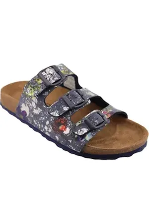 SUPERSOFT Bio Damen Pantolette blau 40