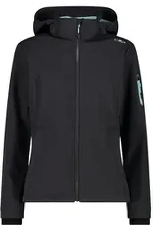 CMP Funktionsjacke WOMAN JACKET ZIP HOOD ANTRACITE-OPALE 46