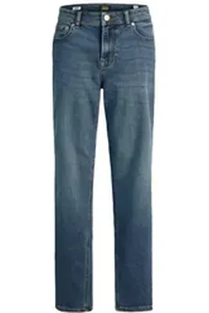 JACK & JONES Junior Regular-fit-Jeans JJICLARK JJORIG STRETCH SQ 223 JNR blau 176