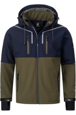 rock creek Softshelljacke Herren Softshelljacke Wanderjacke H-222 blau M