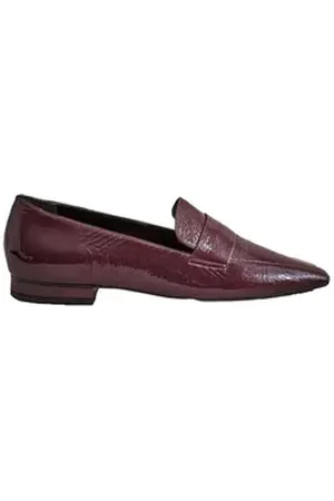 Allegra K Next Jess Slipper mit gerader Zehenpartie Loafer (1-tlg) rot 38 EU