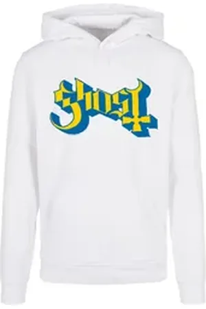 Merchcode Kapuzensweatshirt Herren Ghost - Color logo Basic Hoody (1-tlg) weiß XXL