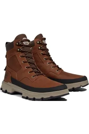 Timberland TBL Orig Ultra WP Boot Schnürboots Winterstiefel, Schnürstiefel, Winterschuhe, wasserdicht braun 40 EU