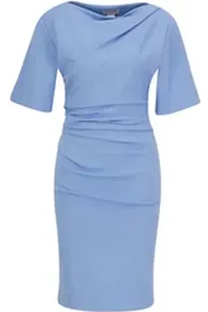 Tiger of Sweden Etuikleid Damen Kleid IZLIE (1-tlg) blau 38