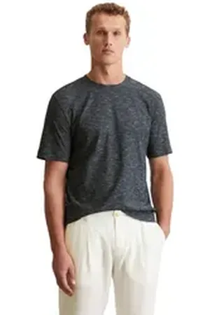 Marc O’ Polo T-Shirt in softer Slub-Jersey-Qualität blau XXL