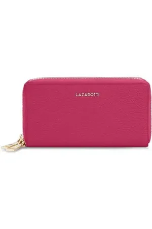 Lazarotti Geldbörse Bologna Leather, Leder rosa