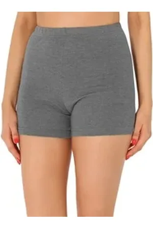 Merry Style Leggings Damen Shorts Radlerhose Unterhose kurze Hose Boxershorts MS10-358 (1-tlg) aus Baumwolle grau XL