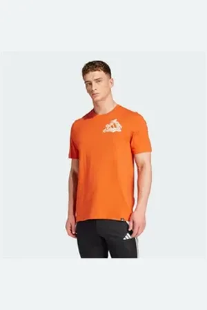 adidas Performance Fußballtrikot FOOTBALL KICKS GRAPHIC T-SHIRT rot 2XL