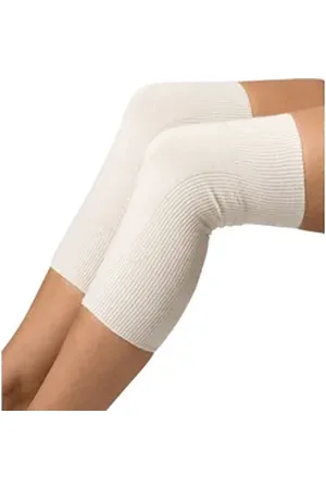 Janastyle Armstulpen Universal Gelenkwärmer, modisch toll zu kombinieren (2-St) Universalgröße, ideal für Ellenbogen, Knie, Bein und Handgelenke beige