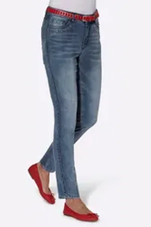 Ambria Witt Bequeme Jeans Jeans blau 25