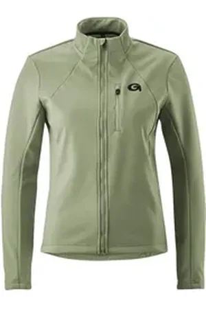 Maier Sports Gonso Fahrradjacke ADVENTURE JACKET SOFTSHELL W Damen Radjacke, atmungsaktiv, Slim Fit grün 40