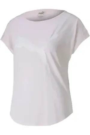 PUMA T-Shirt Damen T-Shirt Studio Mesh Cat Tee 518284 rosa XS