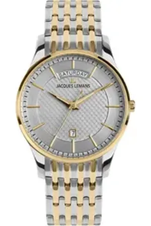 Jacques Lemans Quarzuhr Herren-Uhren Analog Quarz, Klassikuhr