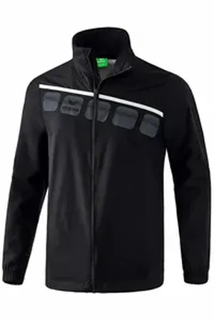 Erima Regenjacke Kinder Allwetterjacke 5-C schwarz 128