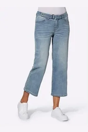 WITT WEIDEN Jeansshorts Jeans-Culotte blau 38