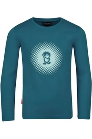 TROLLKIDS Longsleeve Pointillism blau|grün 104