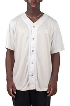 Karl Kani Baseballtrikot OG Block Pinstripe Baseball Shirt beige L