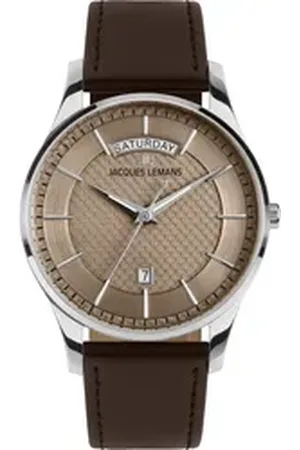 Jacques Lemans Quarzuhr Herren-Uhren Analog Quarz, Klassikuhr