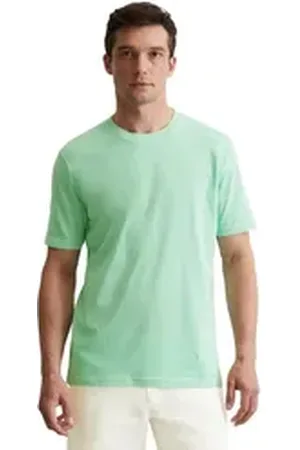 Marc O’ Polo T-Shirt aus reiner Bio-Baumwolle grün L