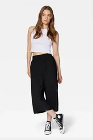 Mavi Culotte WOVEN PANTS Weite Culotte schwarz XXS