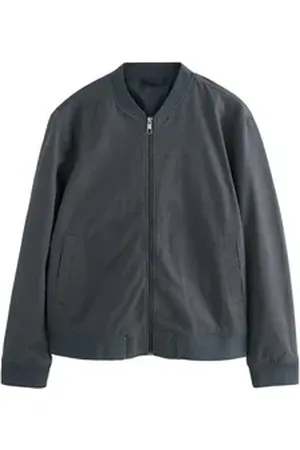 Next Bomberjacke Blouson aus Baumwollstretch (1-St) blau XXL